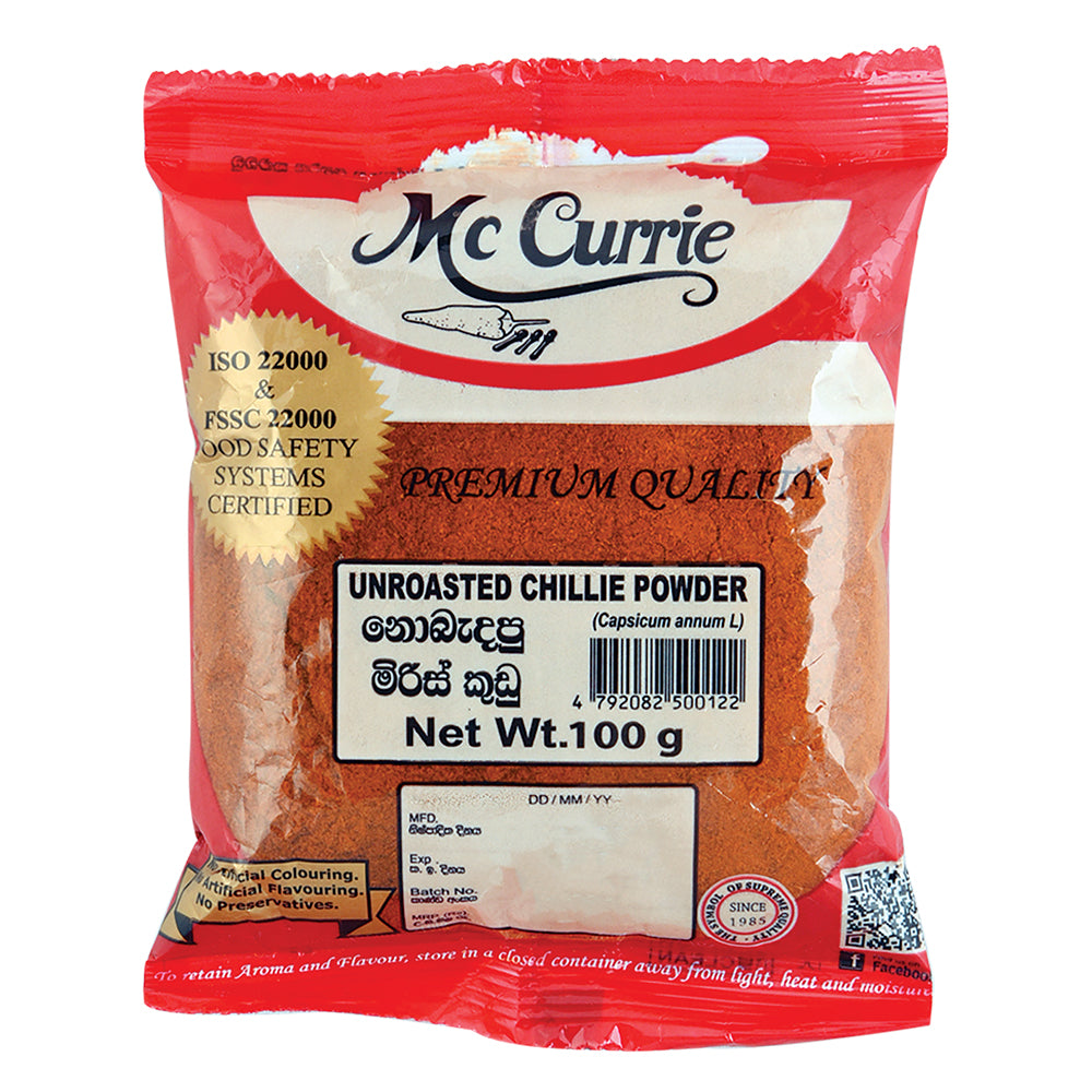 Mc Currie Unroasted Chillie Powder 100g