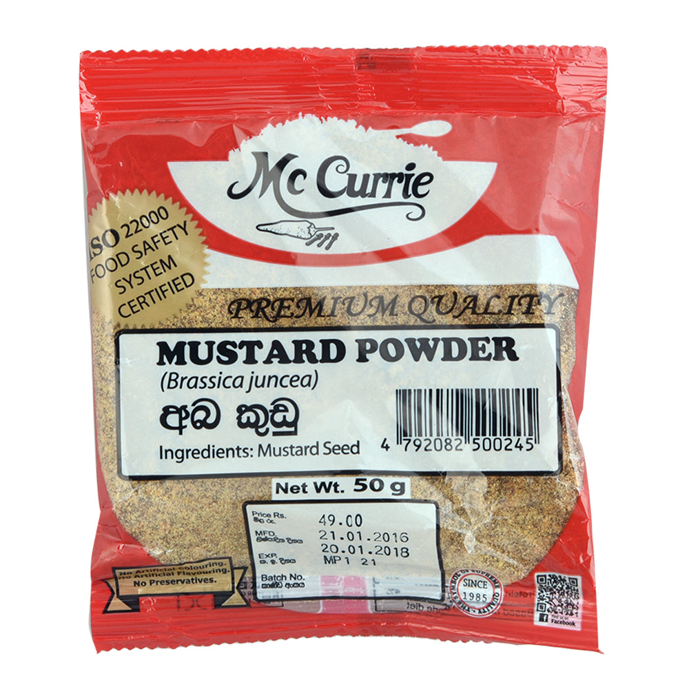 Mc Currie Mustard Powder 50g