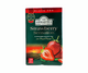 AHMAD TEA Strawberry Sensation Flavored Black Tea - 20 Tea Bags