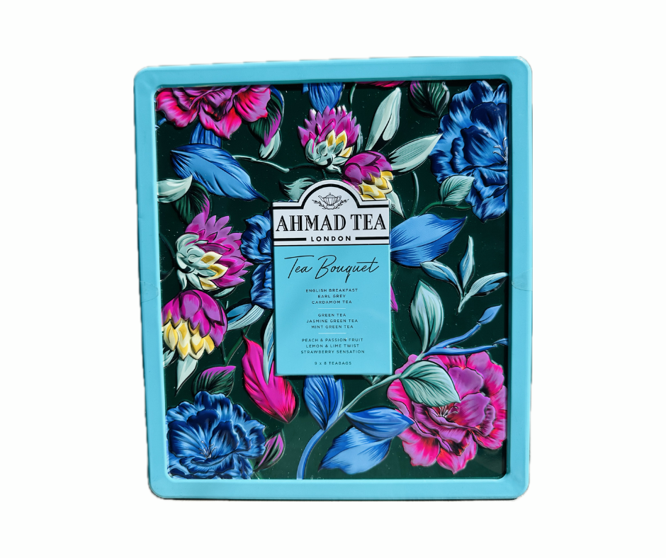 AHMAD TEA Gift Box Tea Bouquet - 72 Tea Bags