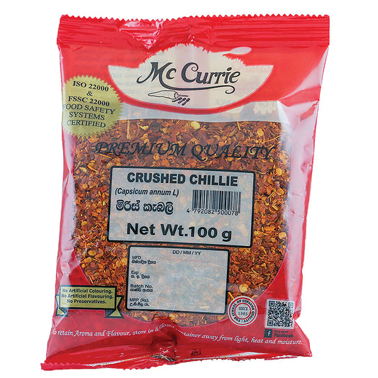 Mc Currie Crushed Chillie 100g