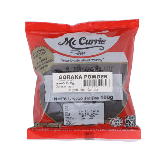 Mc Currie Goraka Powder 100g