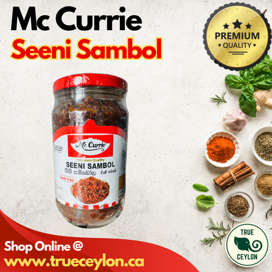 Mc Currie Seeni Sambol Jar