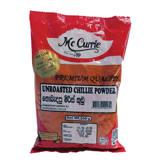 Mc Currie Unroasted Chillie Powder 200g